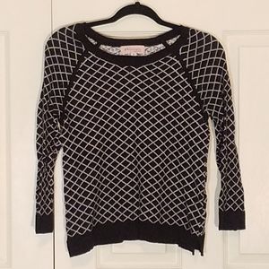 NEVER WORN Philosophy Diamond Patterned Top!